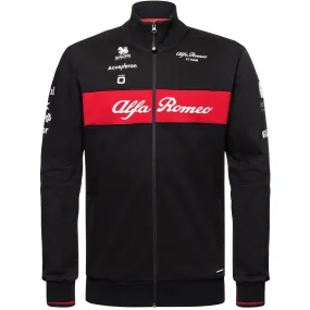 Alfa Romeo Racing F1 2023 Men's Team Full Zip Sweat Jacket - Black