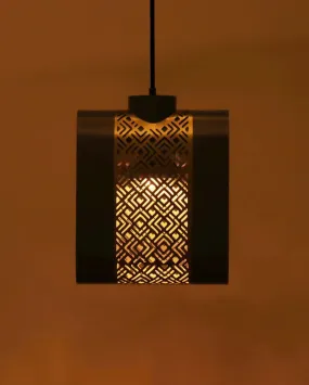 Arin Mesh Wide Hanging Lamp | 11 x 4 x 14 inches