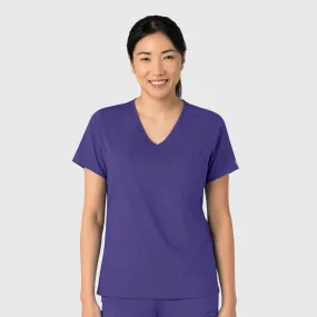 Boundless Women's Tuck-In Scrub Top - Grape