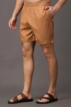 Bronze Brown Comfort Shorts