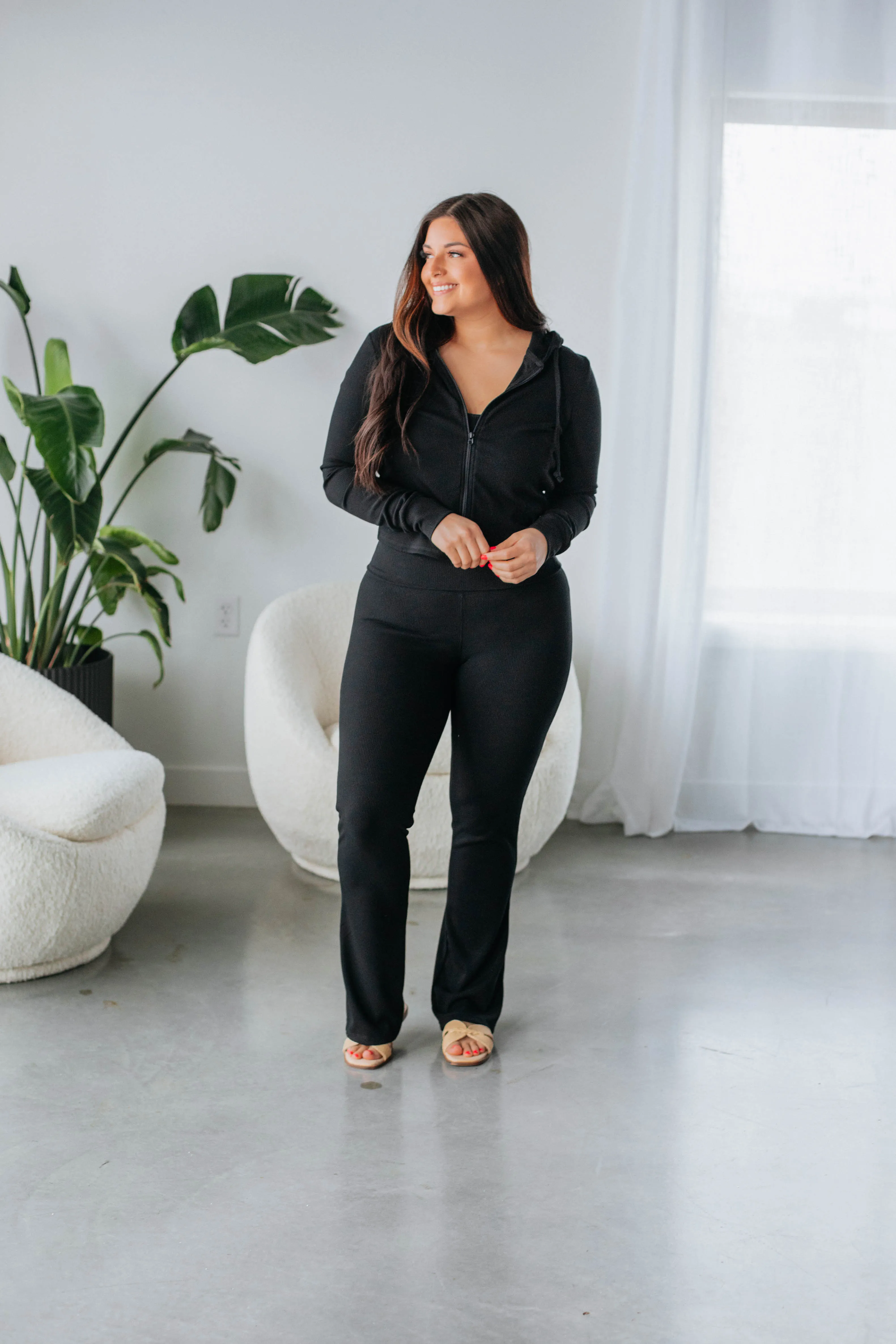 Chara Ribbed Lounge Pants