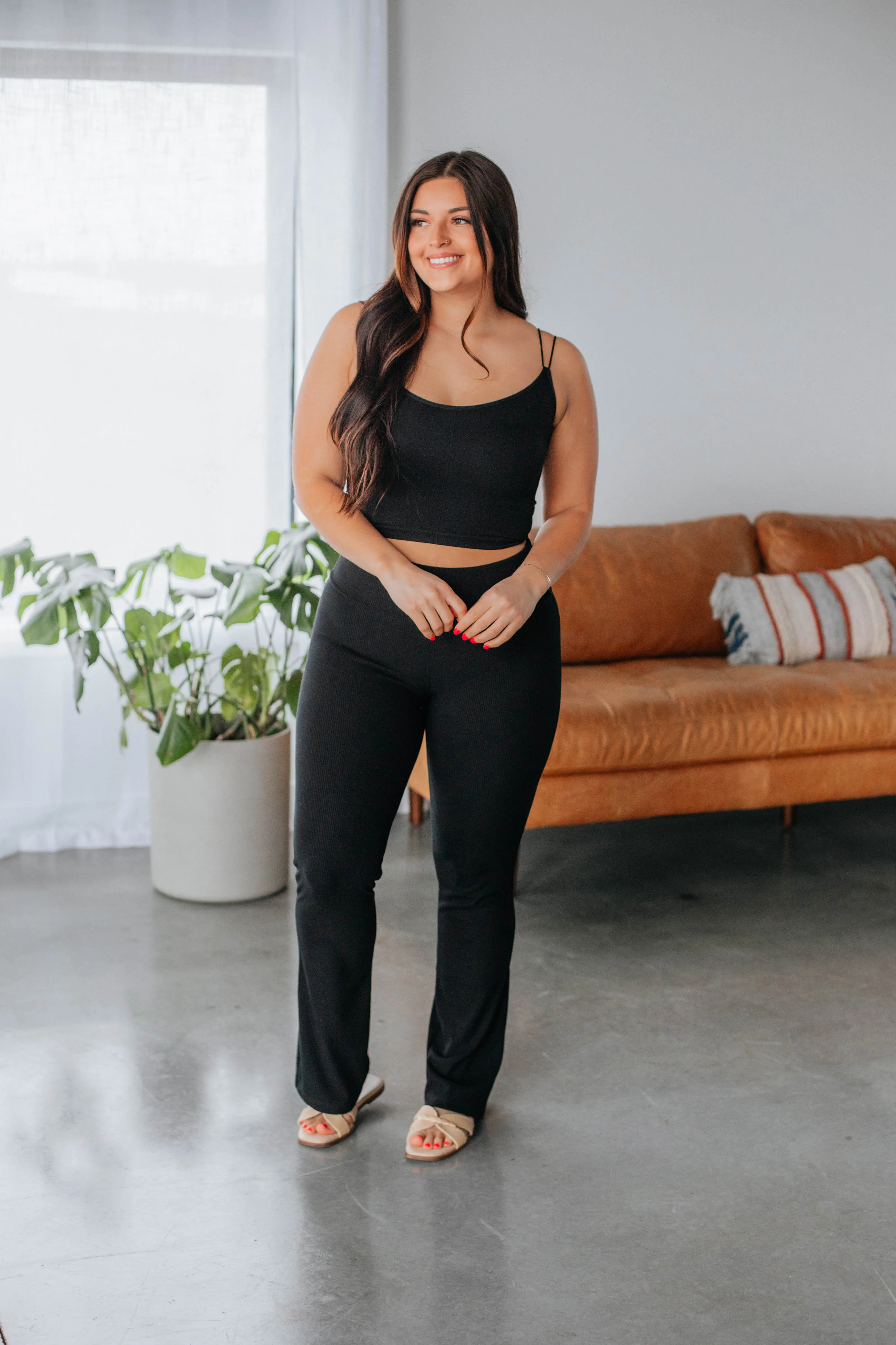 Chara Ribbed Lounge Pants