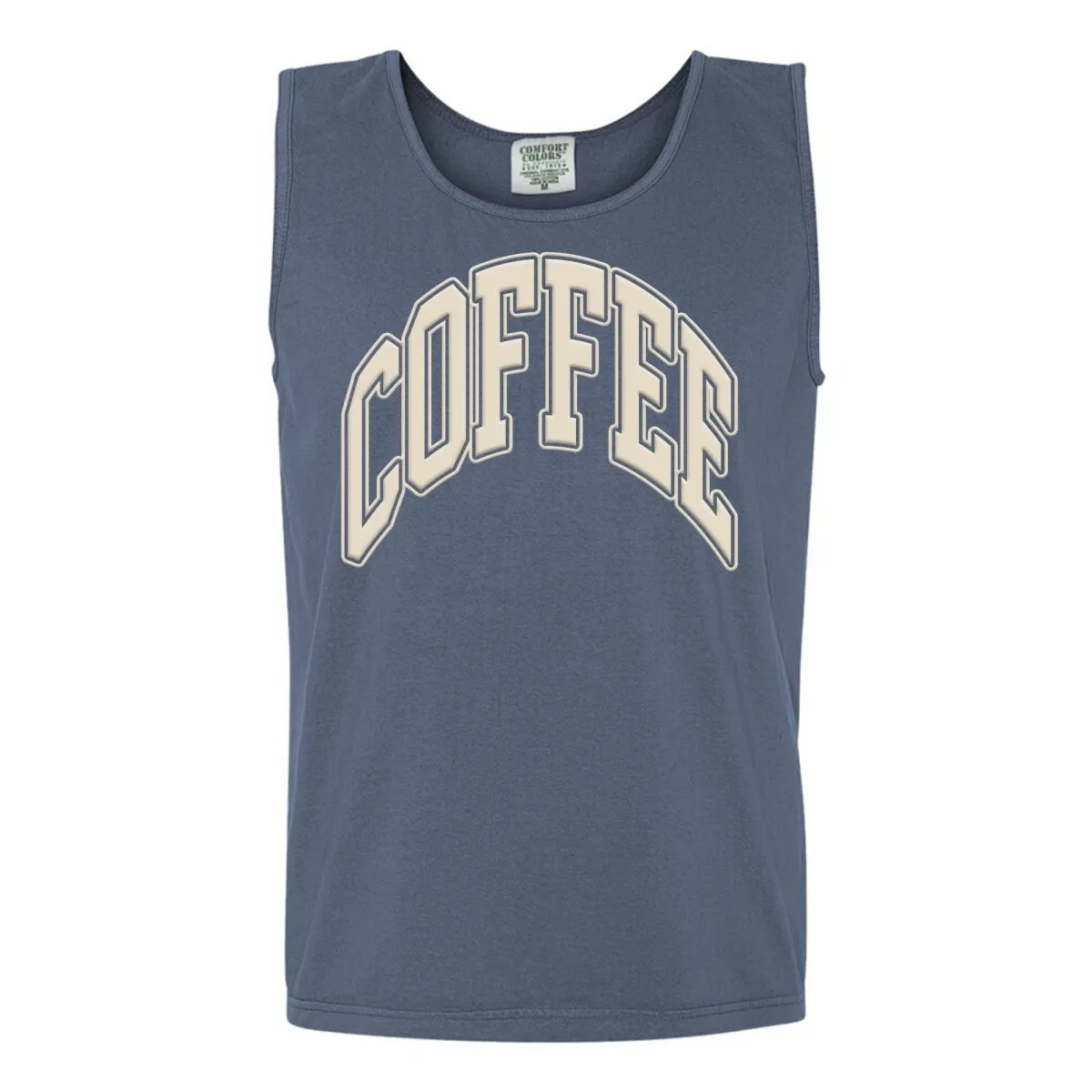 'Coffee' PUFF Tank Top