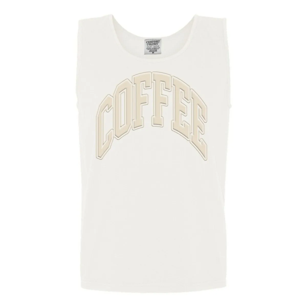 'Coffee' PUFF Tank Top