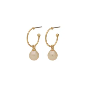 EILA pearl earrings gold-plated