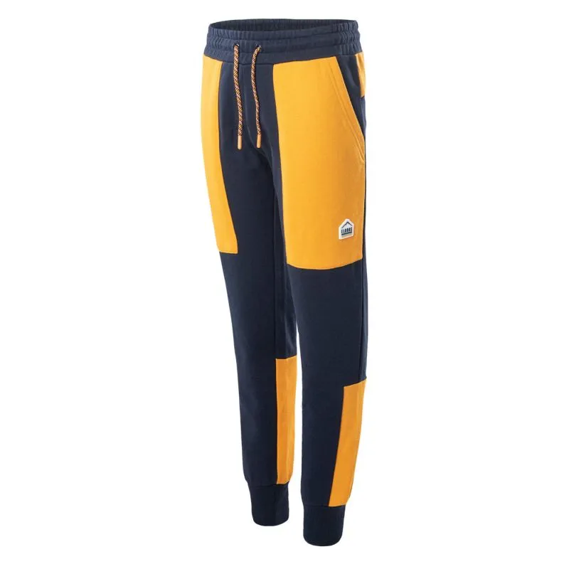 Elbrus Blue/Yellow Regin TB Junior Pants - Navy Blue/Yellow