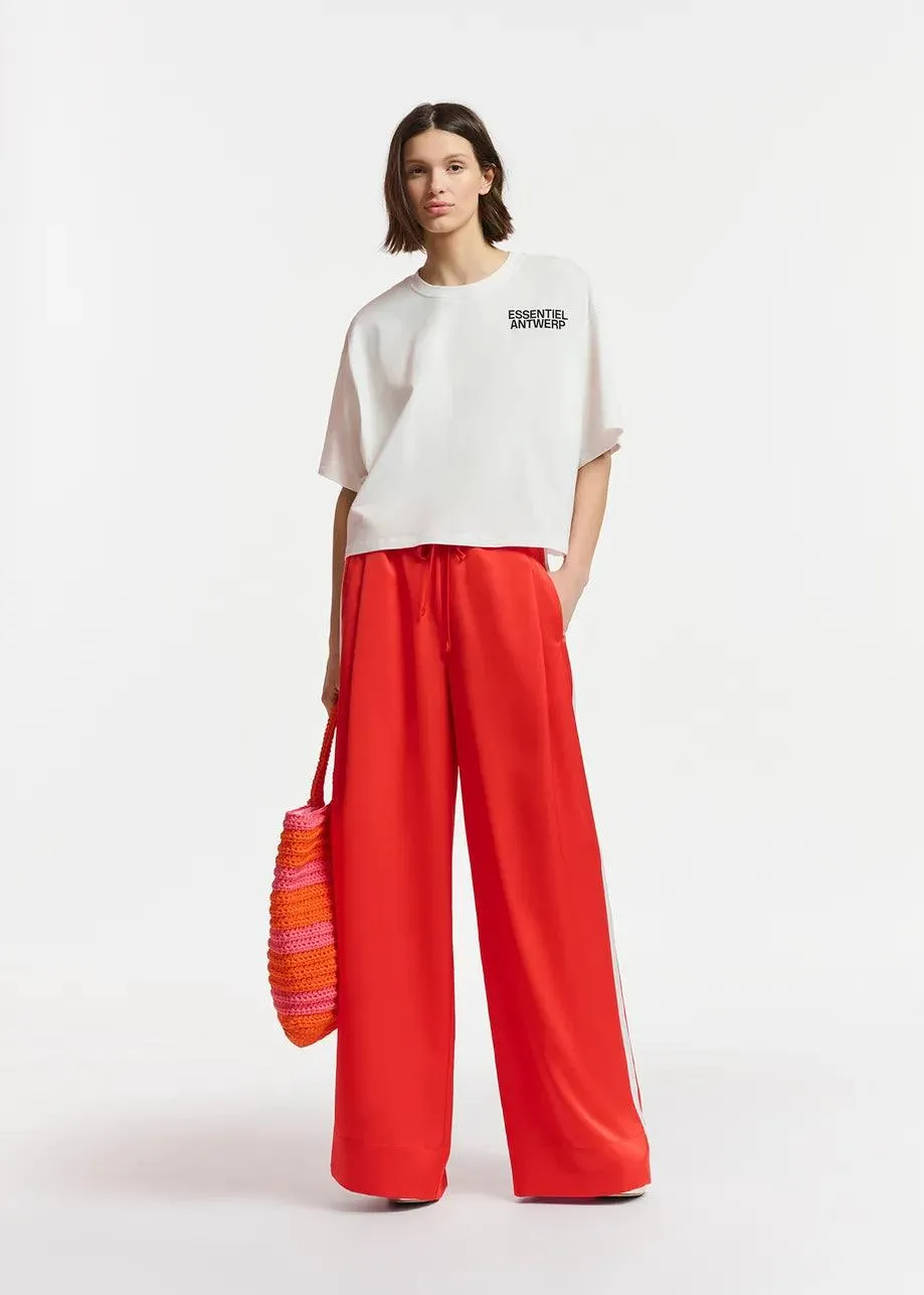 Essentiel Antwerp Freedive Pants in Red