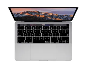 KB Covers - Black Keyboard Cover for Macbook Pro Touch Bar 13" and 15"