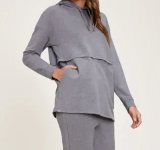 Malibu Collection Fleece Luxe Lounge Anorak by Barefoot Dreams