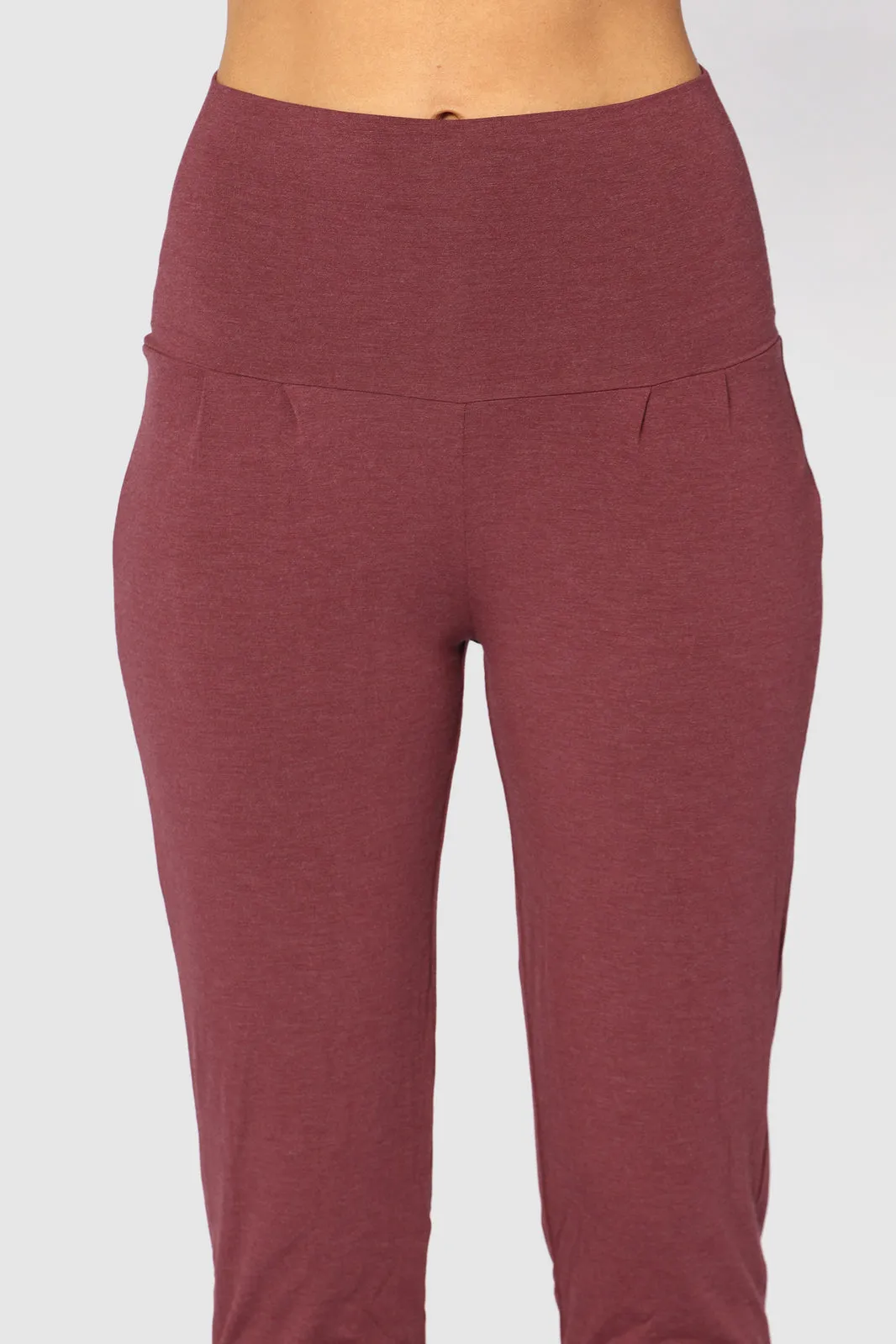 PJ Slouch Pant - Burgundy