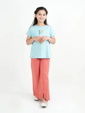 "NAJLA" Casual Twill Pants