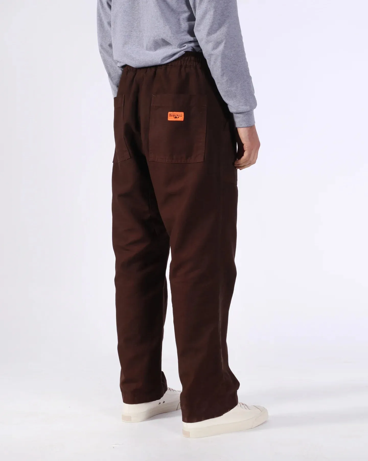 Service Works Work Black Canvas Chef Pants