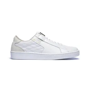 Women's Adelaide White Cream Leather Sneakers 92694-000